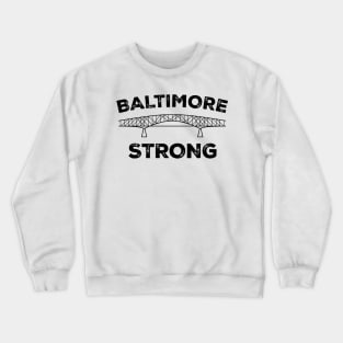 Baltimore Bridge Pray For Baltimore Strong Crewneck Sweatshirt